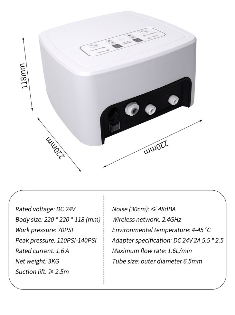 remote control of automatic watering machine